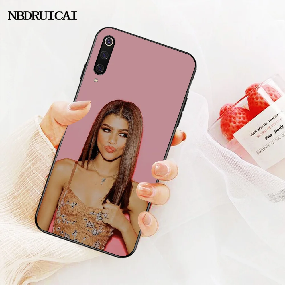 Мягкий силиконовый черный чехол PENGHUWAN Zendaya Coleman для телефона Redmi Note 8 8A 7 6 6A 5 5A 4 4X 4A Go