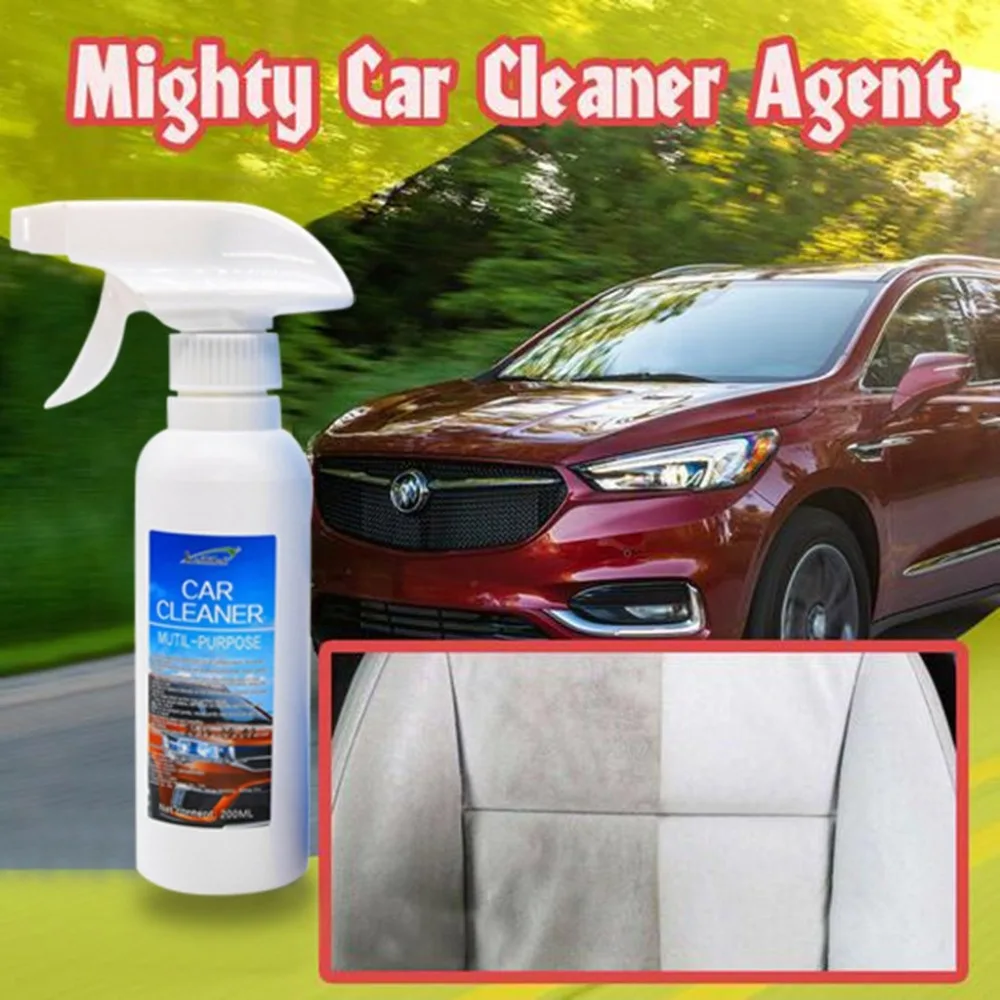 Mighty glass Cleaner, автомобильный очиститель окон, анти-туман, спрей, очиститель, Windshie, чистящее средство, 200 мл, гель limpiador Auto#2O28