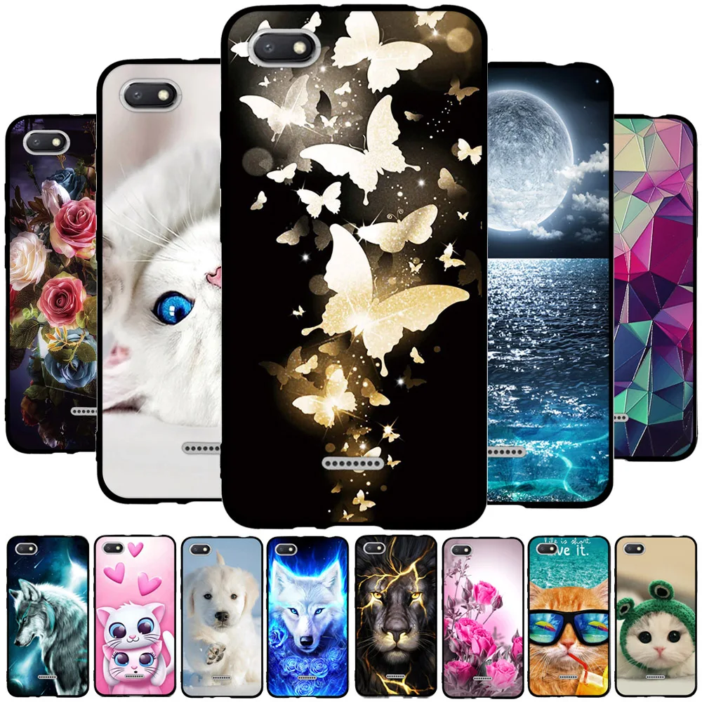 

Case For Xiaomi Redmi 6A TPU Soft Funda Cover Silicone Case For Xiaomi Redmi 6a Fashion Cover For Xiaomi Redmi 6A Coque Bumper