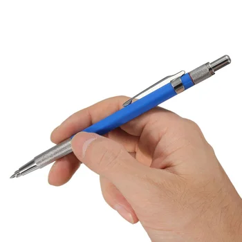 

2mm 2B Lead Holder Automatic Mechanical Draughting Drafting Pencil12xLeadsfor Technical Drawing Wodwork or Art Sketch
