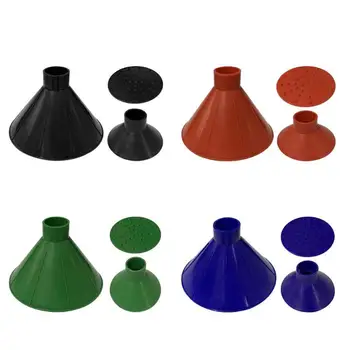 

3pcs/set Magical Car Window Windshield Ice Scraper Cone Shaped Snow Remover Shovel Funnel Multifunction Car Glass Cleaning Tool
