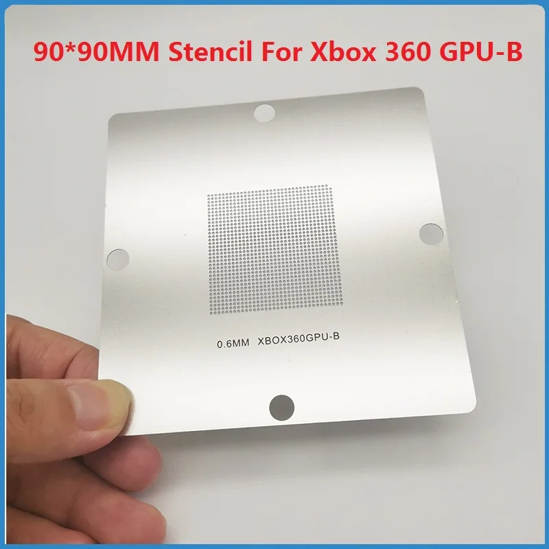 Трафареты для микросхем BGA 90*90 мм Xbox 360 GPU-B gpu-b инструменты реболлинга ремонта