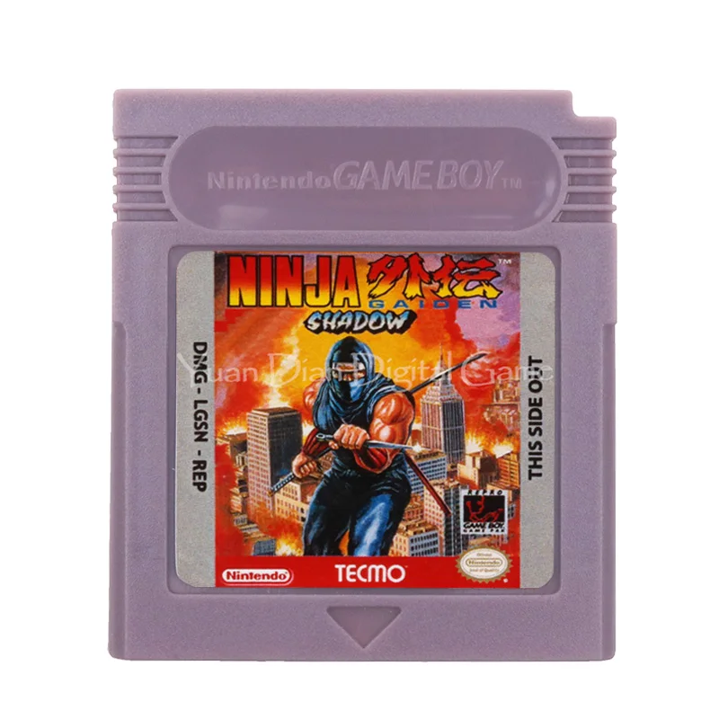 Для Nintendo GBC видеоигр картридж консоль карта ниндзя Gaiden Shadow версия на английском