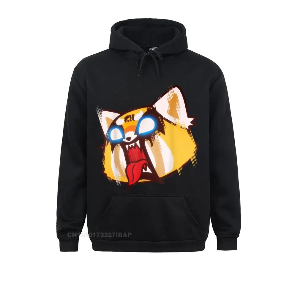 

Aggretsuko Screaming Rage Tee Shirt Family Long Sleeve Hoodies Thanksgiving Day Men Sweatshirts Normcore Sportswears Fashion
