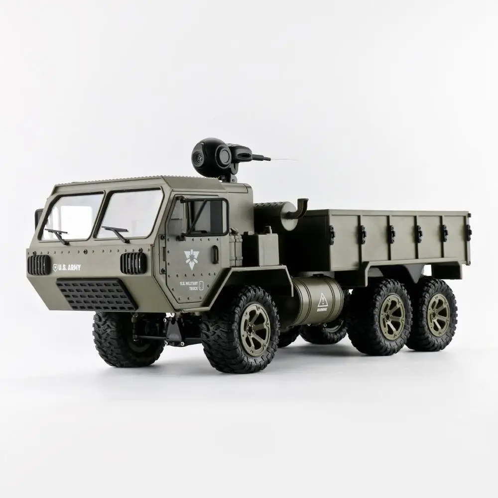 LeadingStar Fayee FY004A 1/16 2,4G 6WD Rc автомобиль пропорциональный контроль армии США военный грузовик RTR модель игрушки