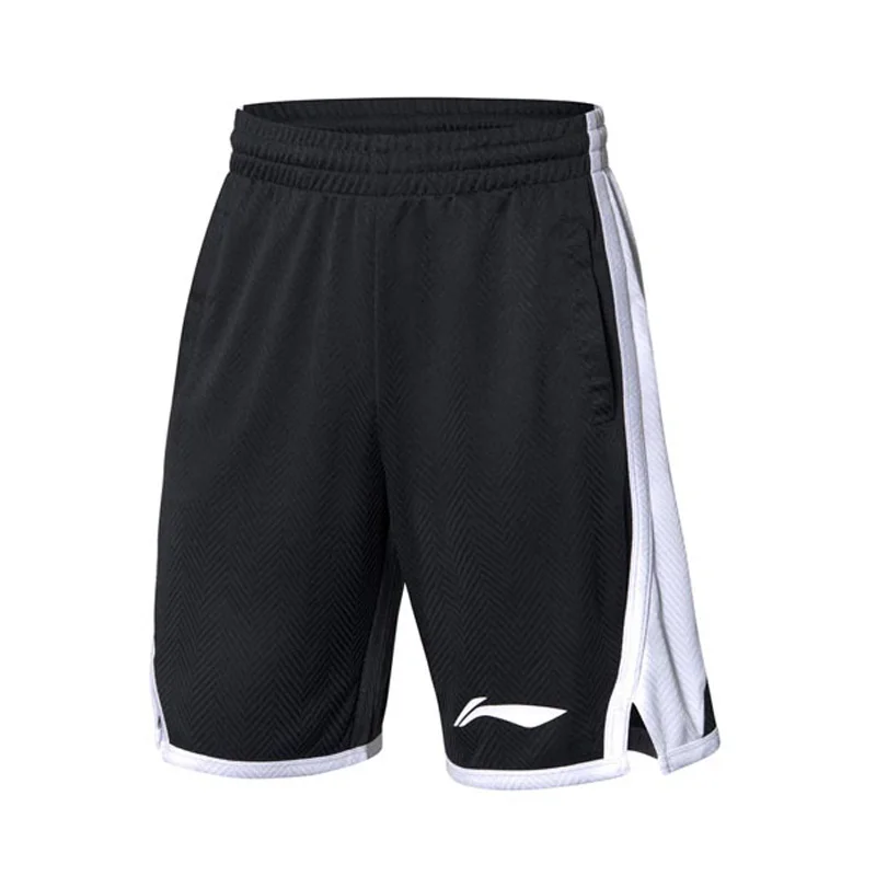 Мужские шорты для баскетбола Li Ning спортивные из полиэстера с подкладкой li ning и