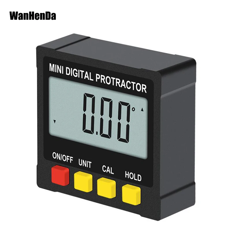 

Precision Digital Protractor Inclinometer Level Box Digital Angle Finder Bevel Box With Magnet Base Measuring tools Gauges