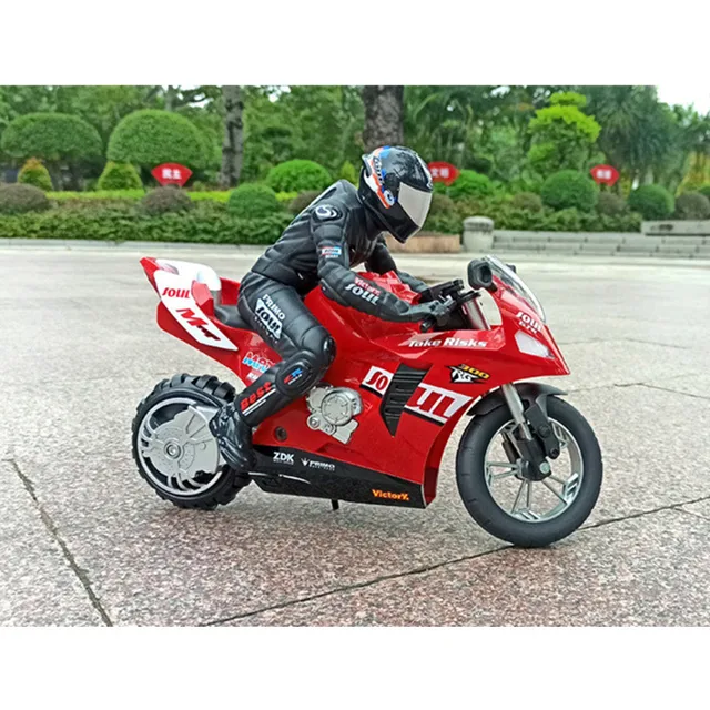 RC stunt motorcycl 3D Rotation Flips 2.4G Remote Control stunt motorbike High Speed Racing drift Car Shockproof Auto Balance Toy 5
