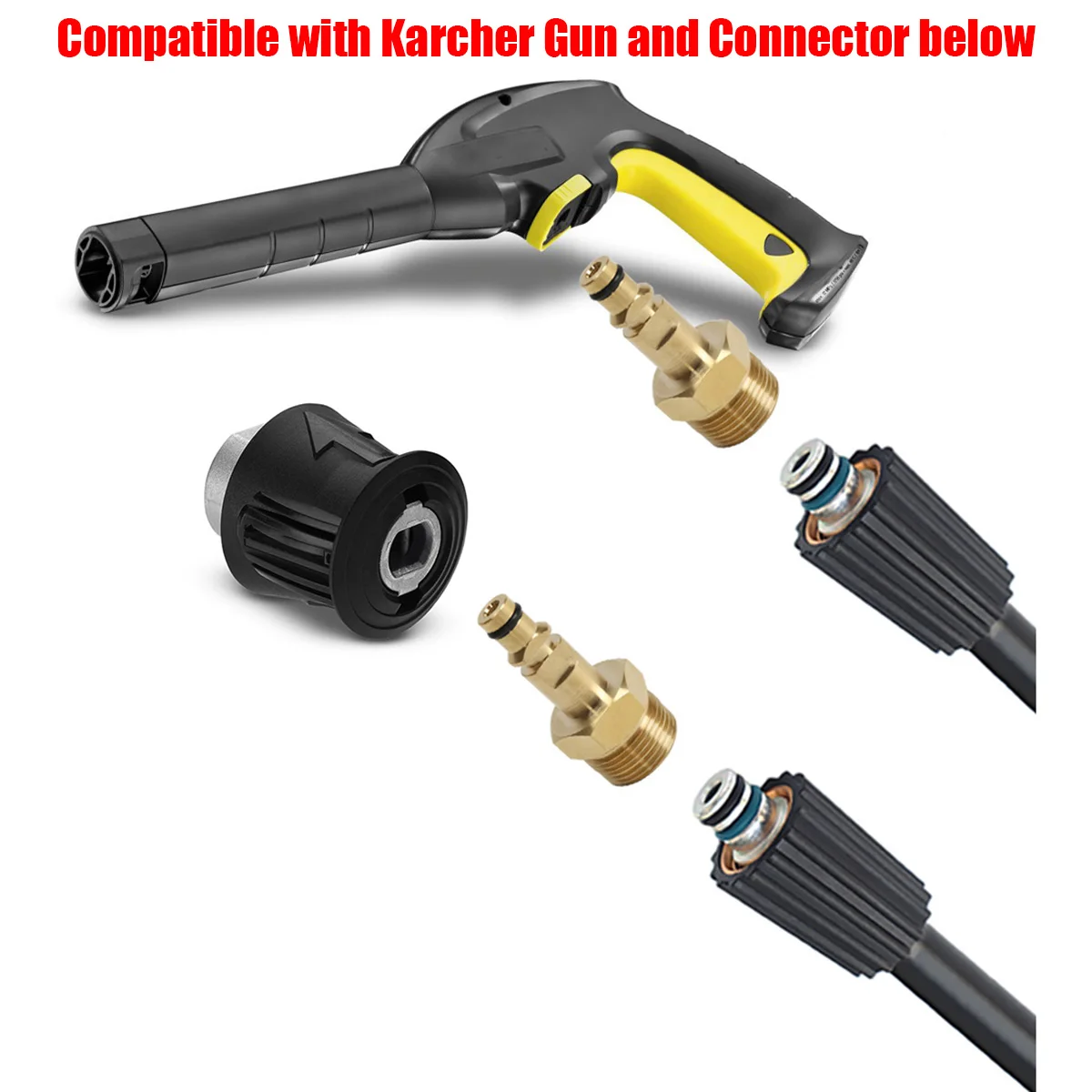 Karcher K-Series macho y hembra compatible con adaptadores m22m Admisión 