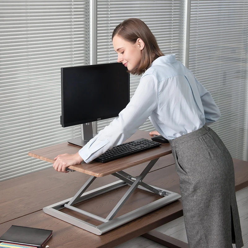 Hyvarwey ID-30 Aluminum Easy Up Height Adjust Sit Stand Desk Riser Foldable Laptop Desk Monitor Holder Stand With Keyboard Tray 22 Hyvarwey ID-30 Aluminum Easy Up Height Adjust Sit Stand Desk Riser Foldable Laptop Desk Monitor Holder Stand With Keyboard Tray 16