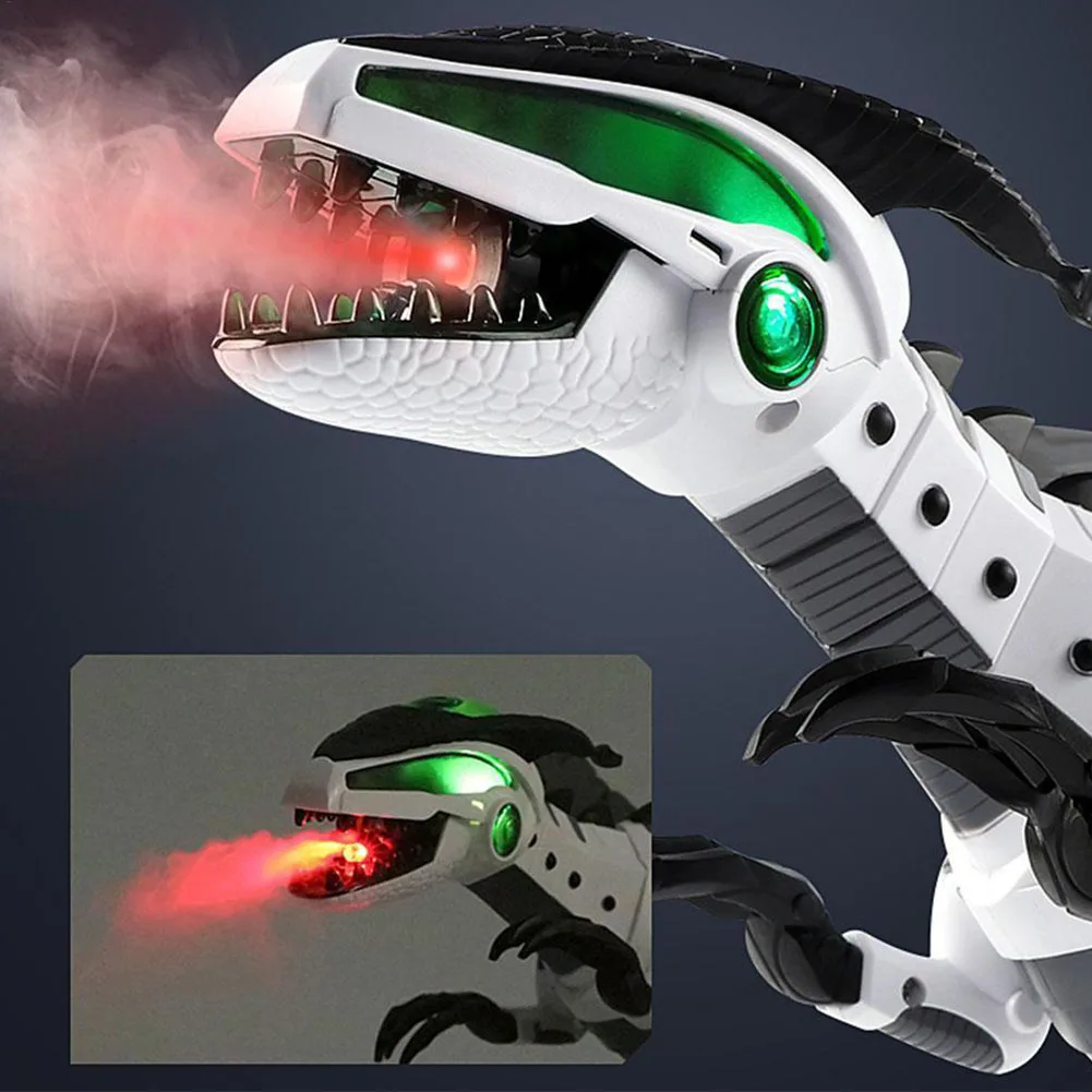 Звук электрические подарки игрушка машина качели дети Динозавр спрей мальчик робот свет