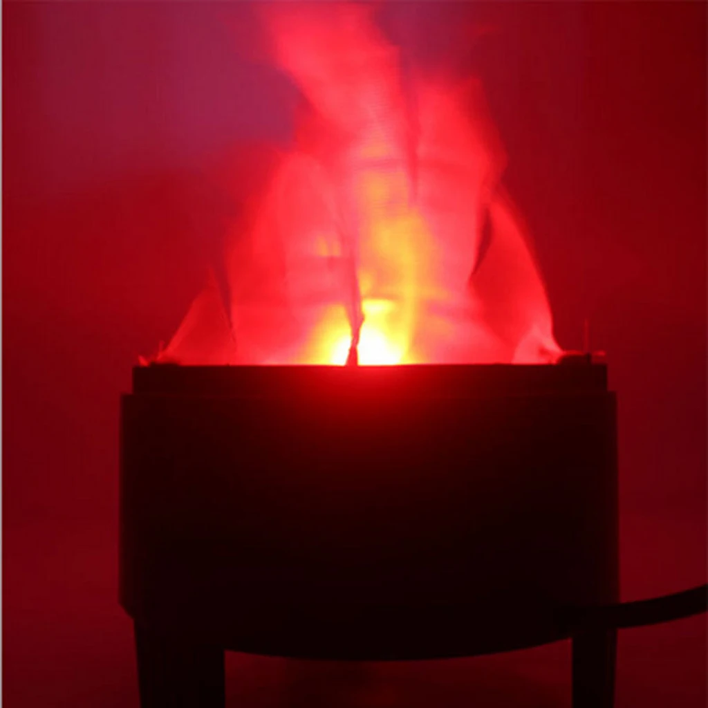 

LED Fake Flame Light 3D Effect Flame Lamp Christmas Home Desk Club Decor