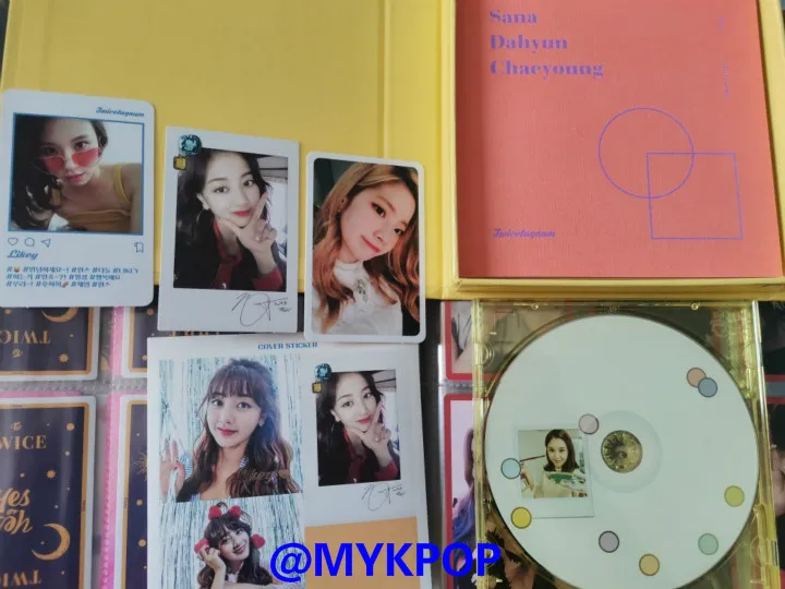 [MYKPOP] ~ 100% Официальный оригинал ~ дважды: TWICETAGRAM CD, KPOP Fans коллекция SA19090305