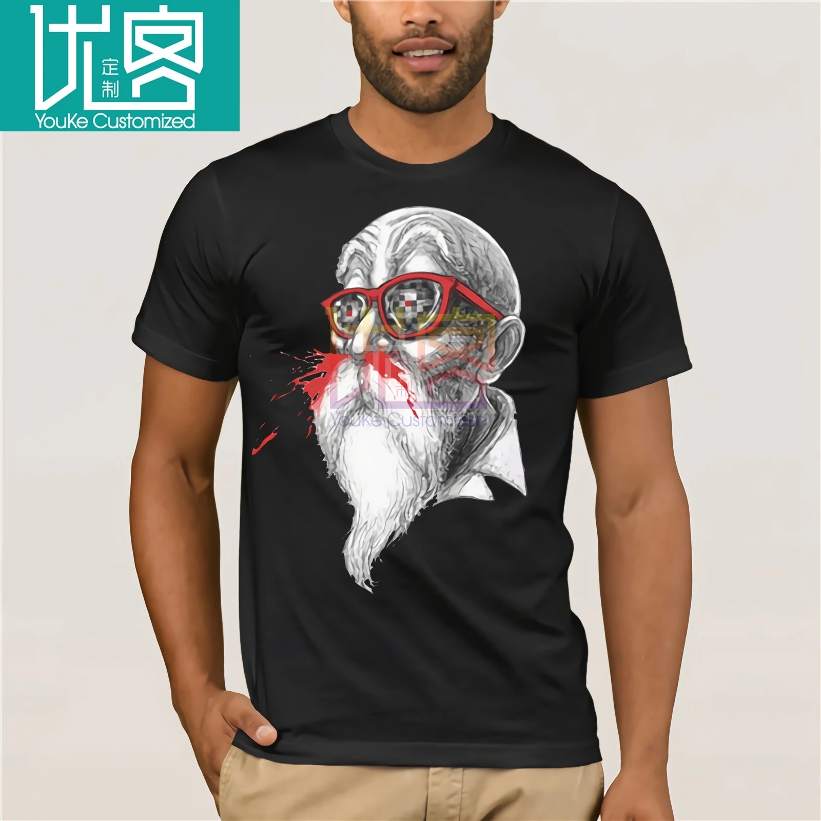 2019-Summer-Men-T-Shirts-dragon-ball-z-Master-Roshi-Grandmaster-hobbies-Design-T-Shirt-is.jpg_640x640 | Мужская одежда