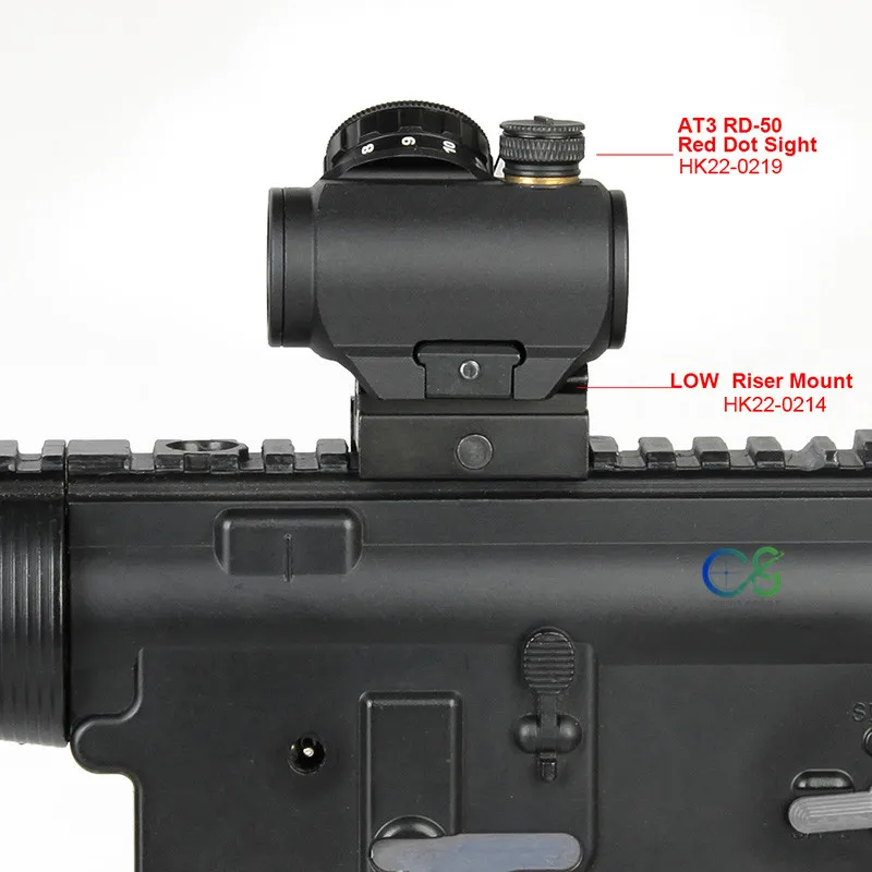 CANIS LATRANS Red Dot Scope Weaver Picatinny Riser крепление на рейку 1/2& 4/5& 1 дюйм низкий профиль 3 слота gs22-0214