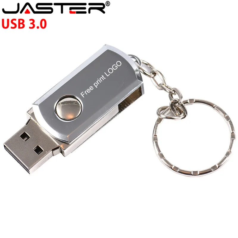 Металлический флеш накопитель JASTER USB 3 0 в виде брелка для ключей шка 64 ГБ 32 16