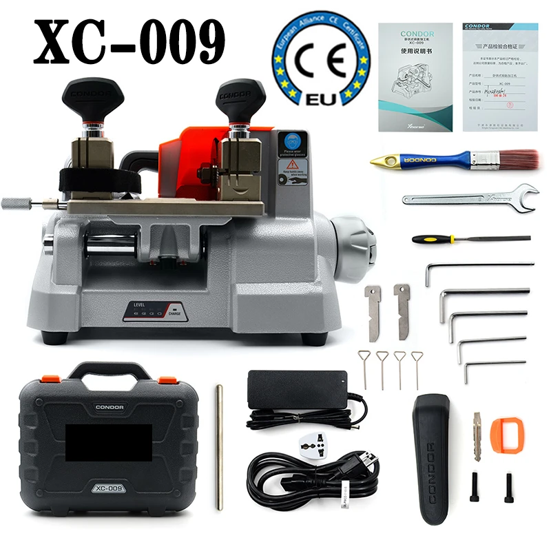 XC 009 Manual key cutter Key cutting machine Milling cutter with built