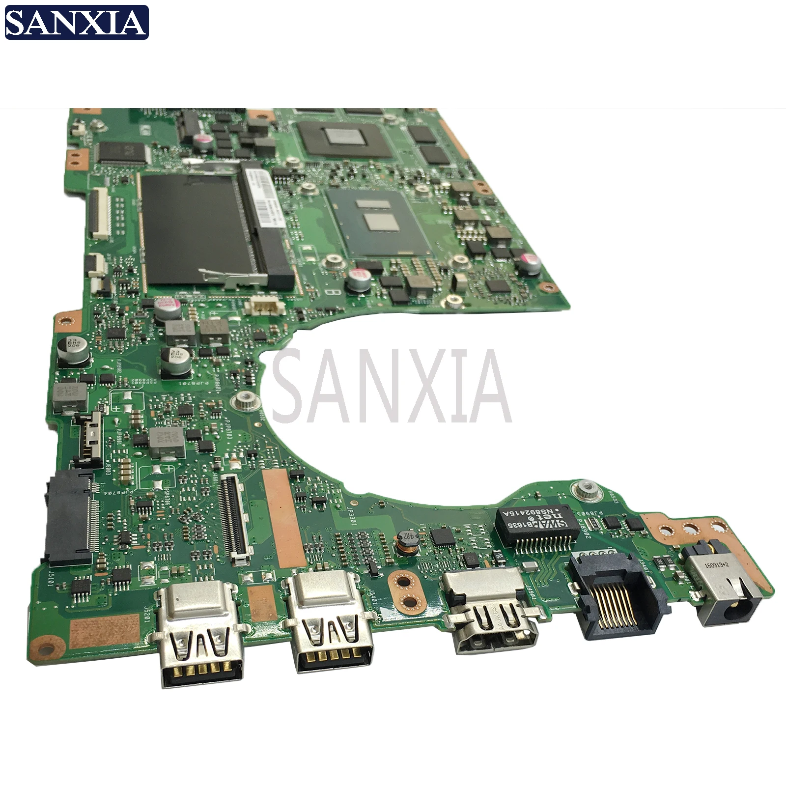  KEFU K501UX Laptop motherboard for ASUS K501UX K501UB original mainboard DDR3 4G-RAM I7-6500U GTX95
