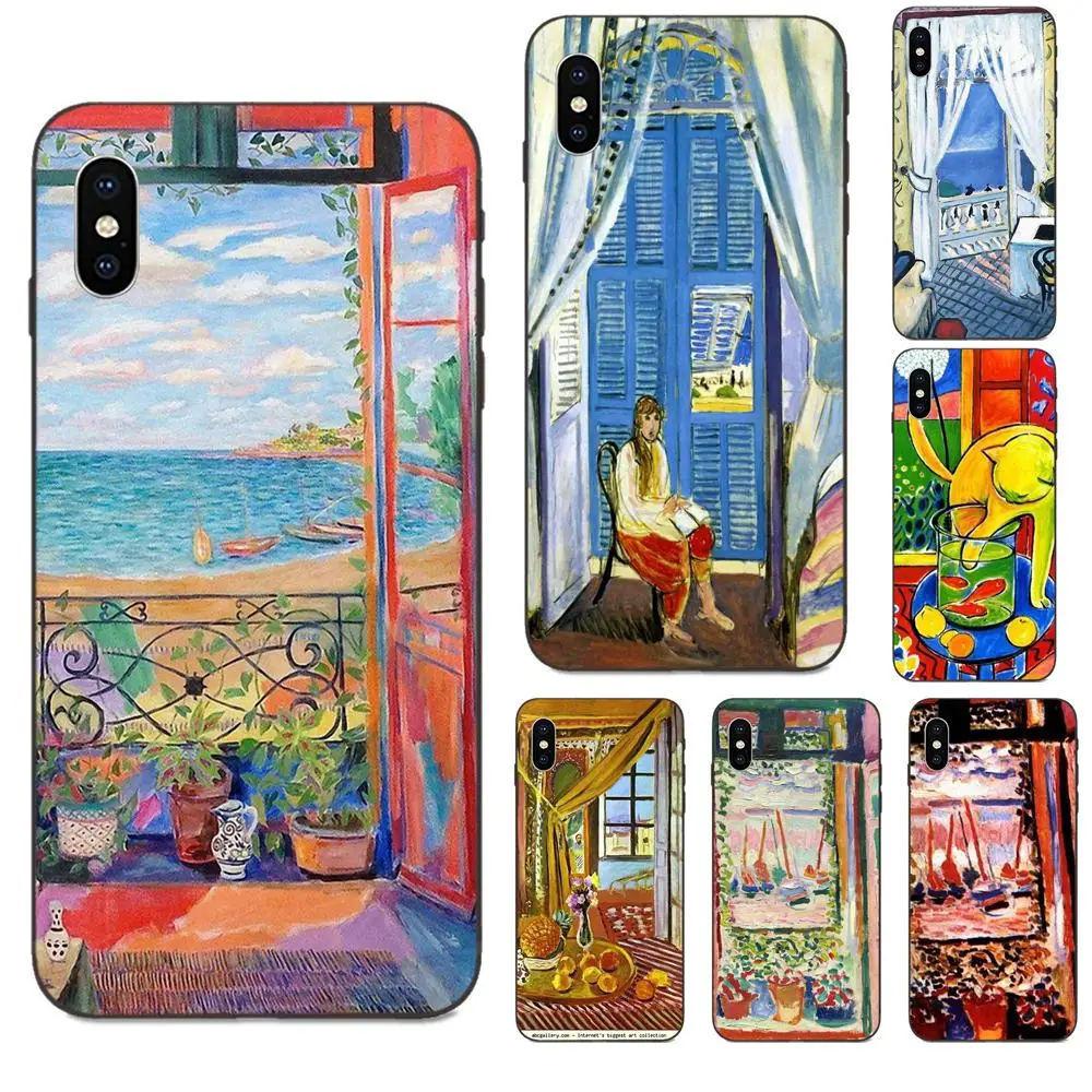 Для Xiaomi Redmi Note 3 3S 4 4A 4X5 5A 6 6A 7 7A K20 Plus Pro S2 Y2 Y3 милый чехол для телефона Матиссом