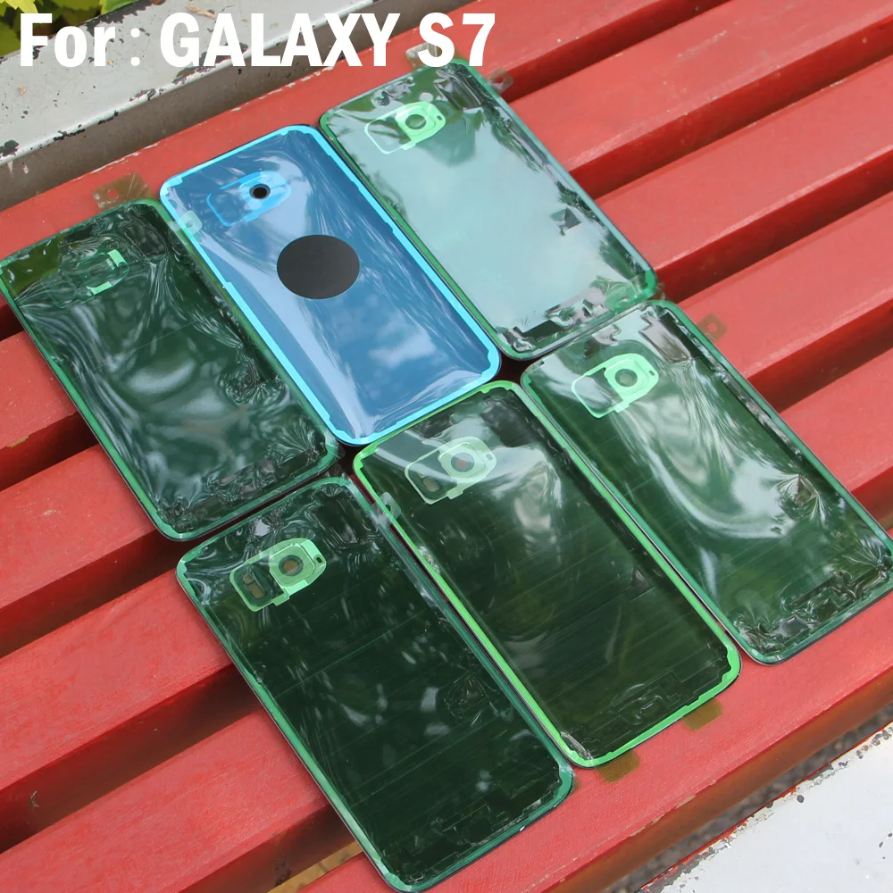 Оригинальная задняя крышка батарейного отсека Samsung Задняя стеклянная для GALAXY S7