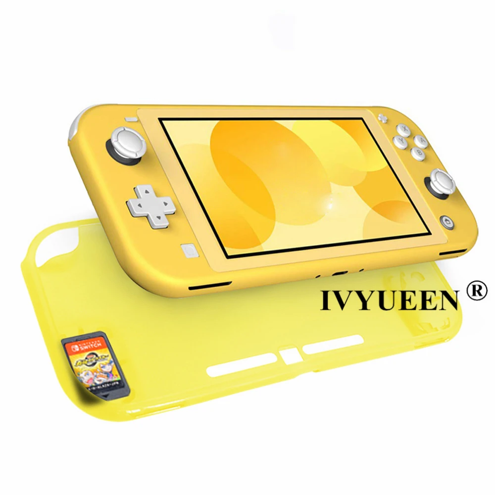 IVYUEEN ТПУ защитный чехол для kingd Switch NS Lite контроллер кристально чистое покрытие ручки оболочка магазин 2 игры аксессуары