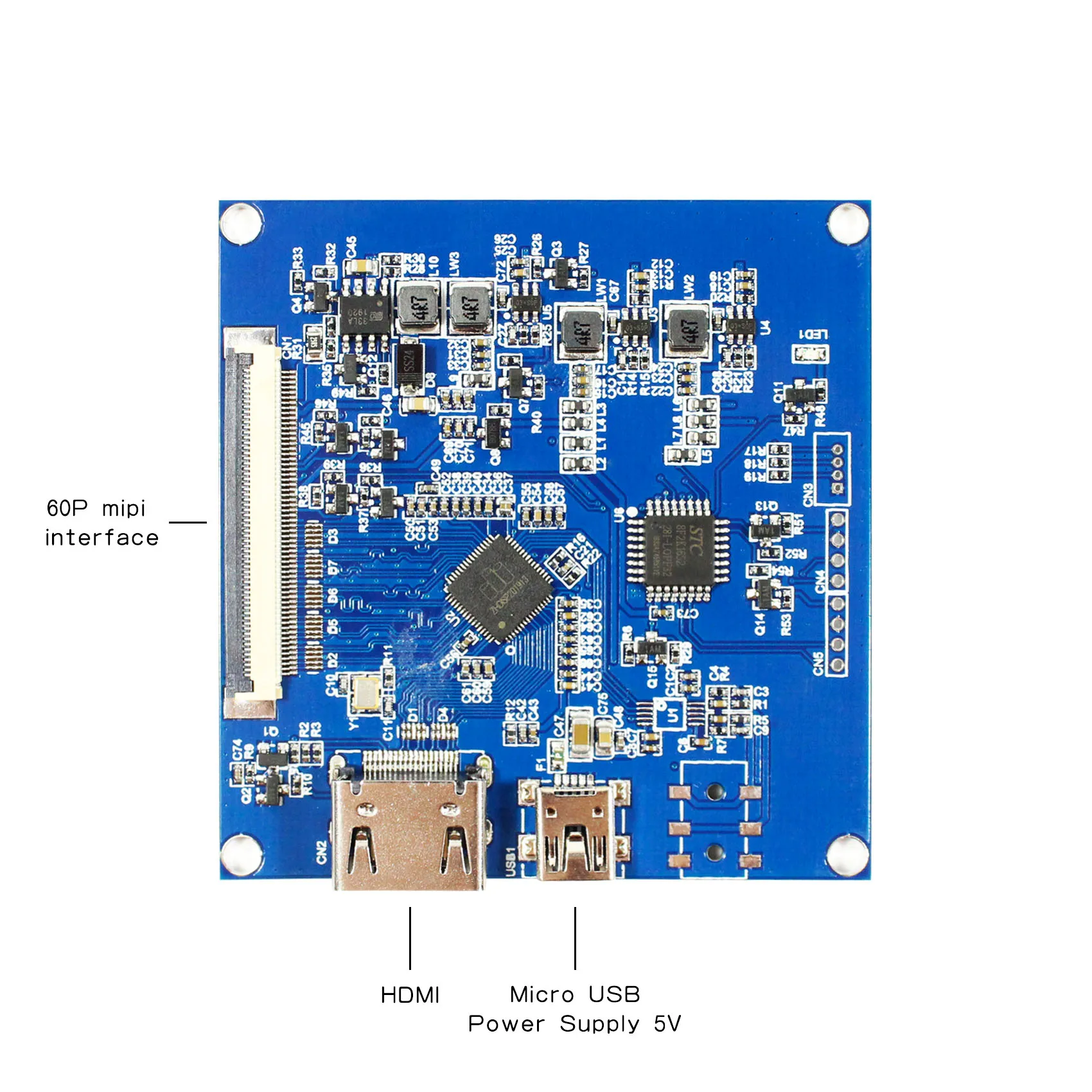 5," LS055R1SX04 1440X2560 ЖК-экран HDMI к Mipi ЖК-плата контроллера VS-HDMITMIPI-V1