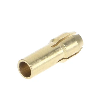 

7Pcs Brass Collet 1.0/1.6/2.0/2.4/3.0/3.2 + Check M8*0.75 Fits Rotary Tools Y4QC