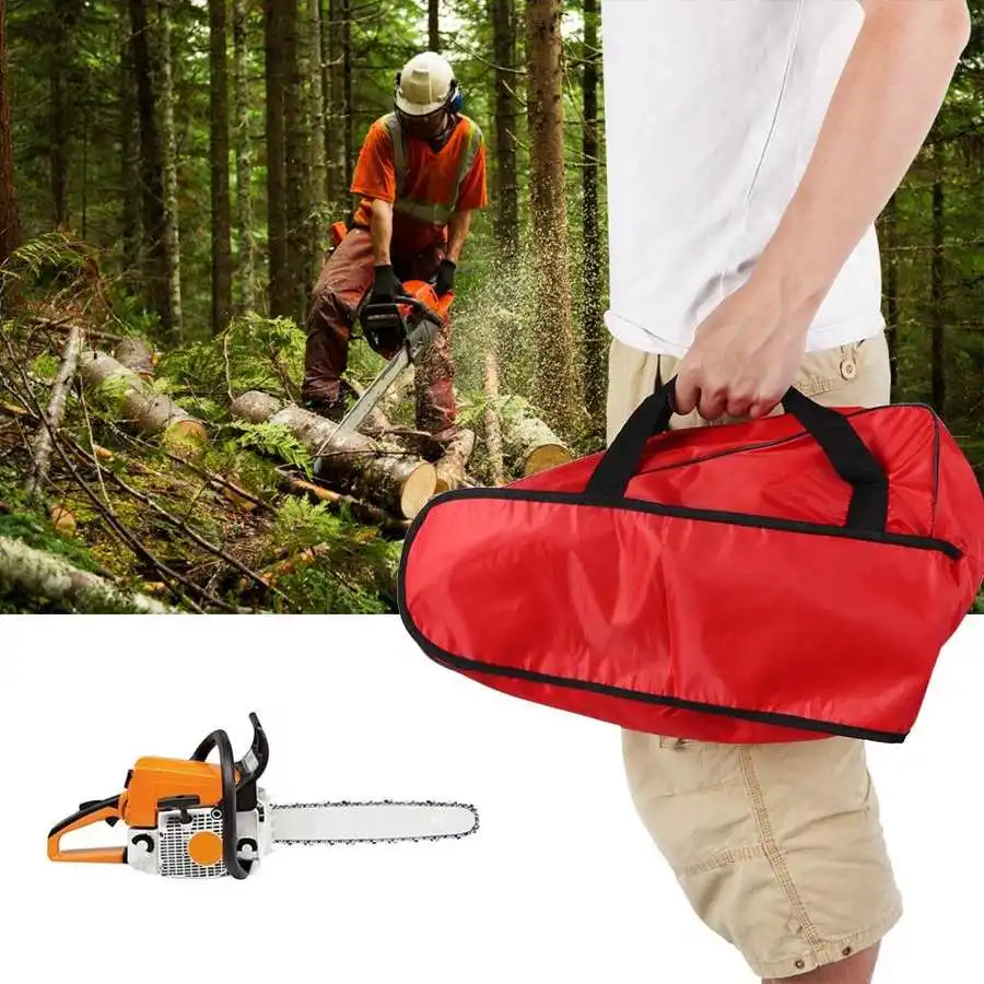 tool pouch belt Portable Chainsaw Bag Oxford Fabric Chainsaw Carrying Bag Storage Case for 12in 14in 16in Chain Saw bucket tool bag