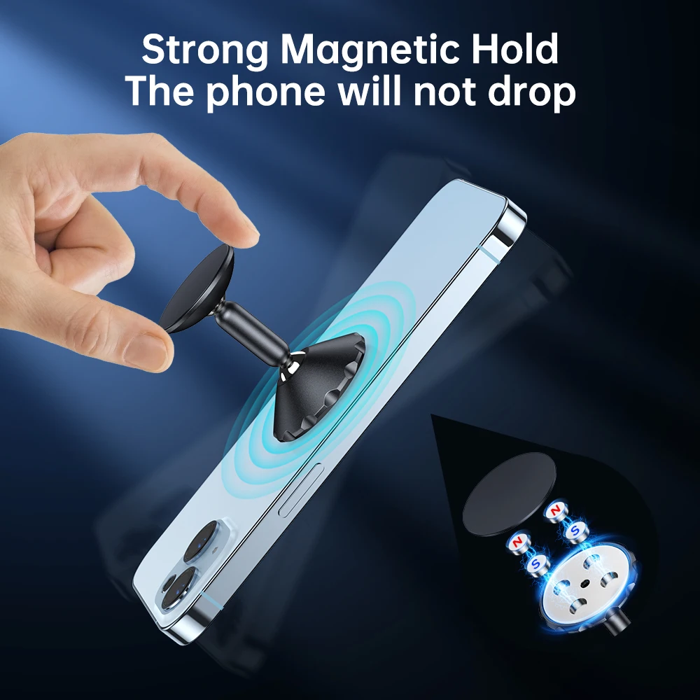 Magnetic Car Phone Holder Magnet Mount Mobile Cell Phone Stand Telefon GPS Support For iPhone Xiaomi MI Huawei Samsung LG wooden mobile stand