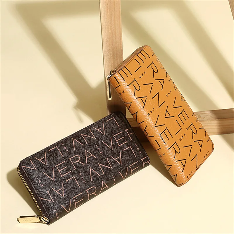 

LANVERA Women Long Clutch Wallet Large Capacity Wallets Female Purse Lady Purses Phone Pocket Card Holder Coin purse