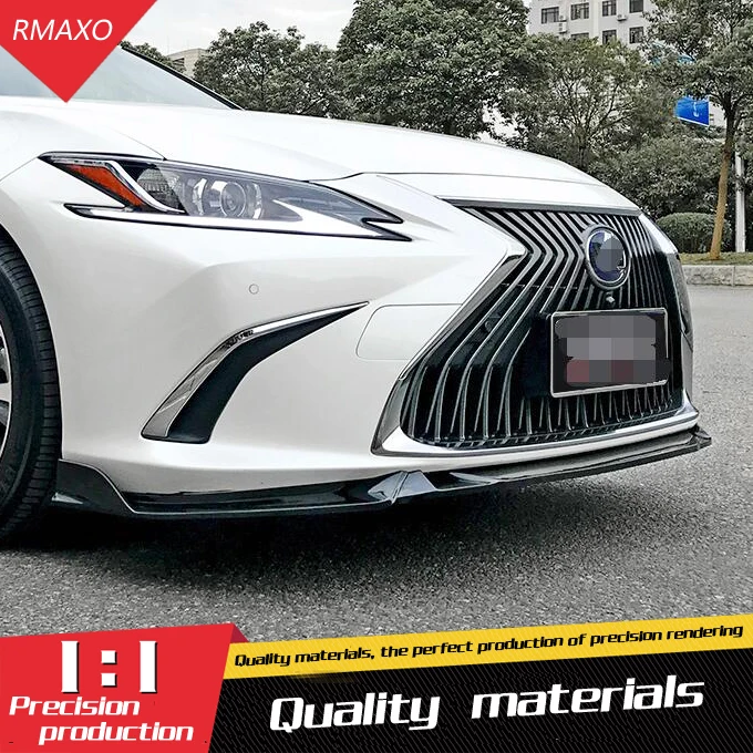 For Lexus ES260 Body kit spoiler 2018-2019 ES200 ES300 ABS Rear lip rear front Bumper Diffuser Bumpers Protector | Автомобили и