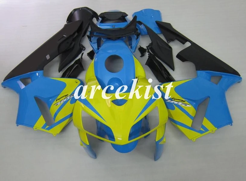 4 подарки ABS мотоцикл обтекатель комплект подходит для CBR600RR F5 2005 2006 05 06 cbr600 600RR Кузов Набор темно-синий
