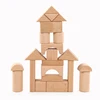 Montessori Wooden Building Block Set Kids Toys 22 PCS Wood Castle Blocks Stacking Game Construction Toys For Boys Girls Gift Hot 1