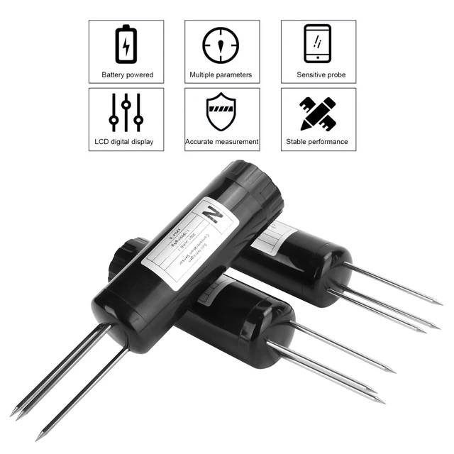 Talajmérő Tápanyag -Intelligens Műtrágya Detektor Tesztelő Npk Érzékelő Kertészeti Szerszám A Zöld Ház Mezőgazdaságához Talajérzékelő - Image 4