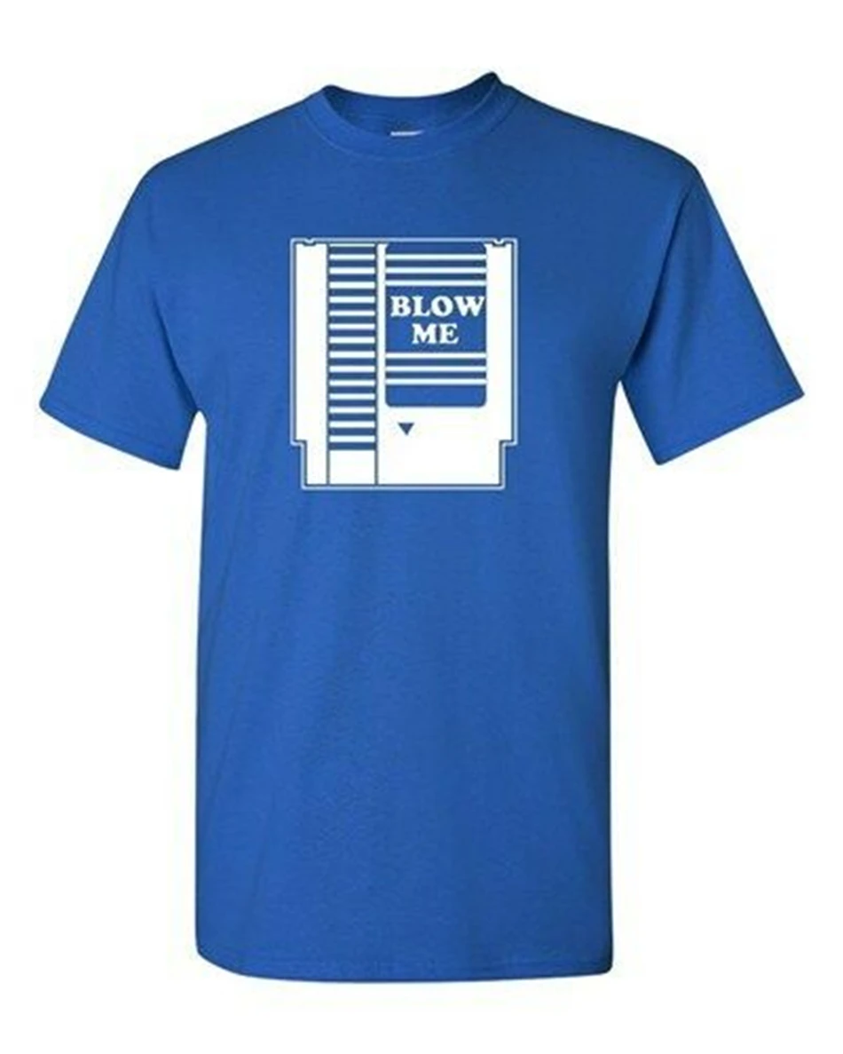 BLOW ME Game Cartridge Adult T-Shirt All Sizes