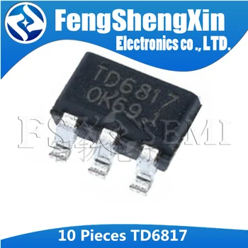 

10pcs TD6817 TD6817D 1.5MHz 2A Synchronous Step-Down Regulator Dropout SOT-23-5