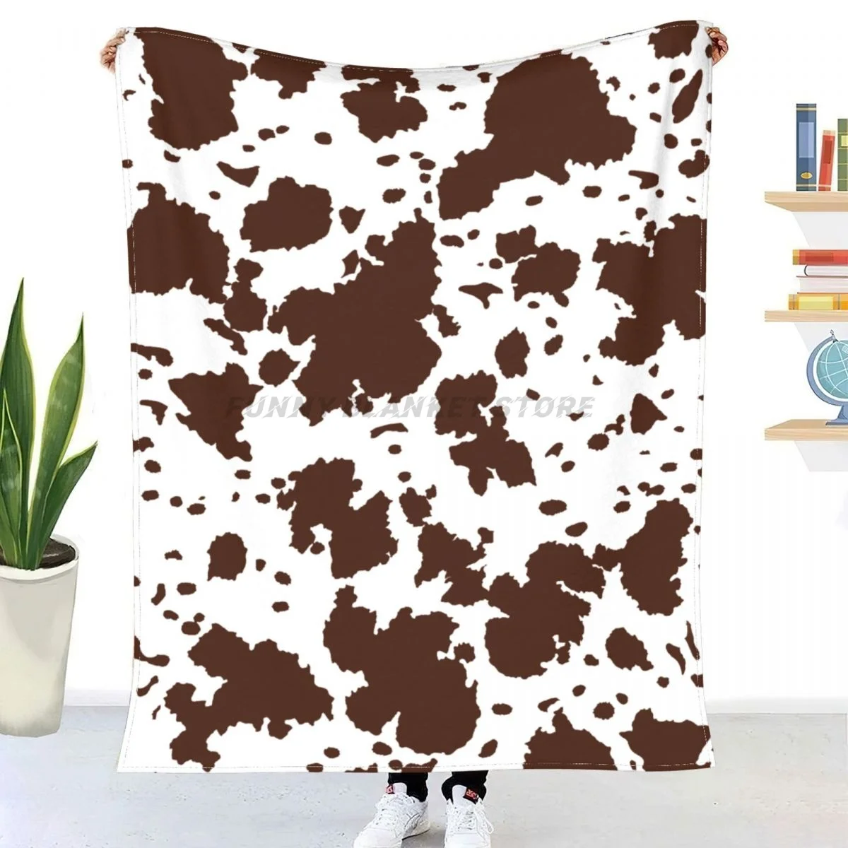 Ins hot spot Cow Print Throw Blanket Flannel All Season Dog Animal Lover  Portable Ultra-Soft Throw Blanket for Bedding Bedroom - AliExpress