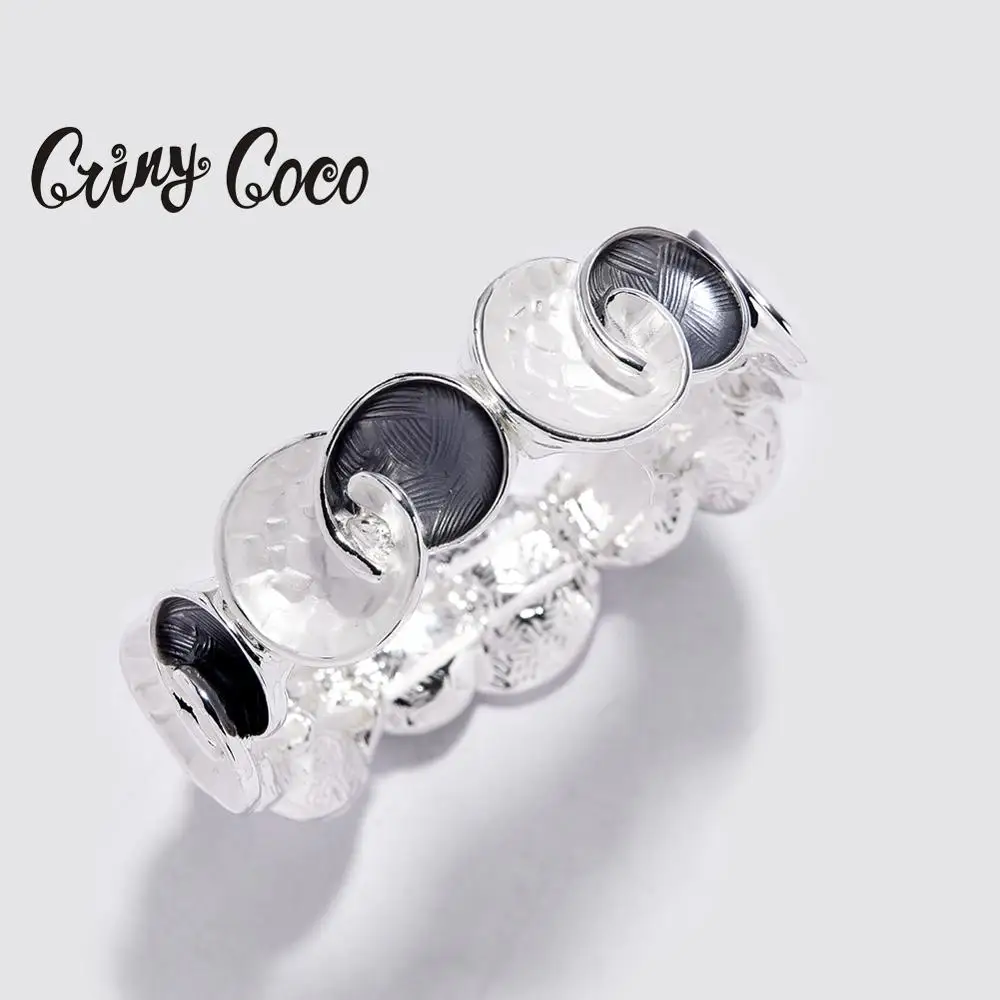 Модный роскошный брендовый очаровательный геометрический браслет Cring Coco для женщин модные регулируемые