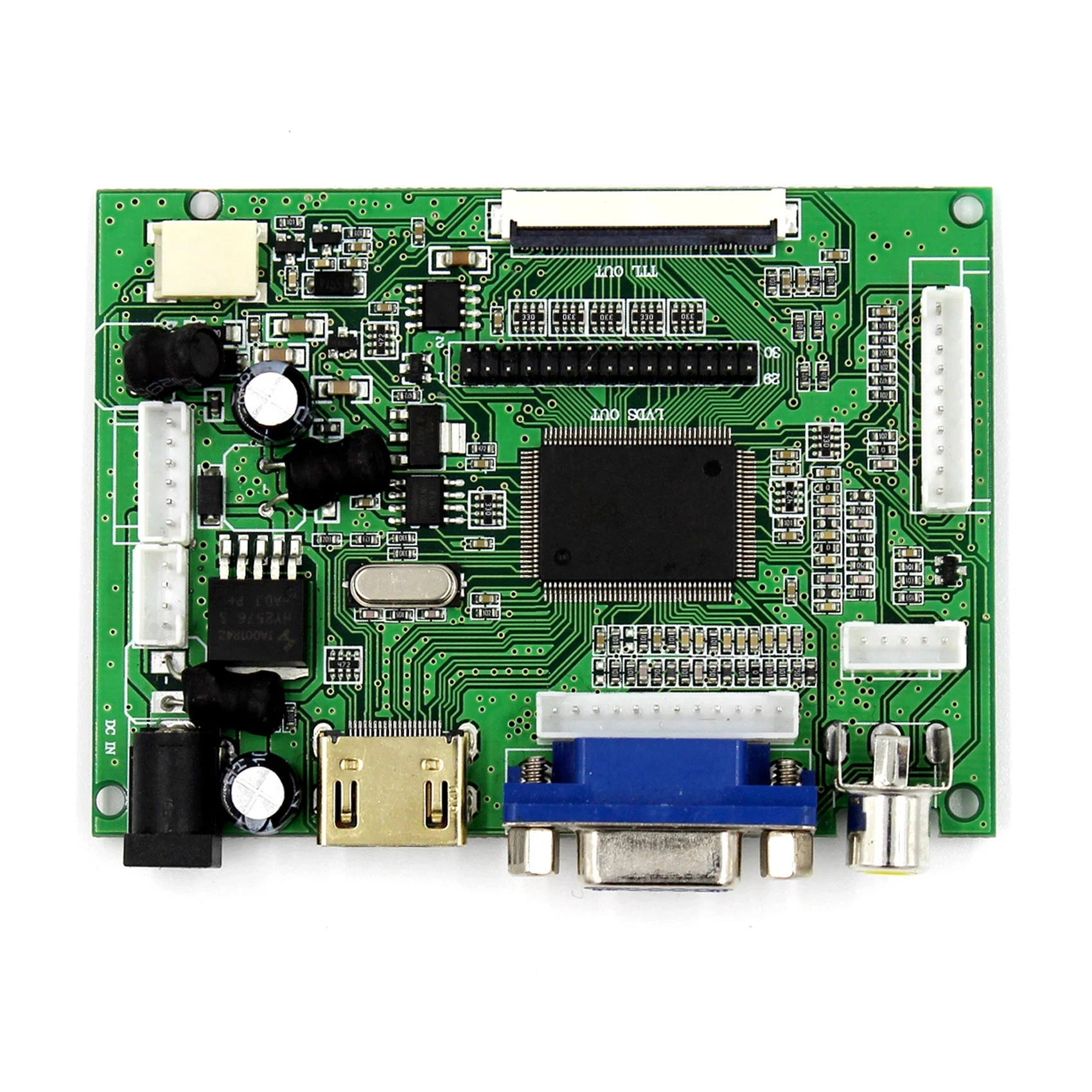 HDMI VGA 2AV LCD Controller Board Driver VS-TY2662-V1 Work for LVDS Interface LCD Screen Panel 8.4inch AA084SC01 800X600 Display
