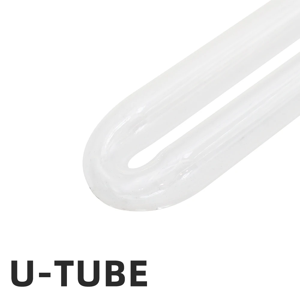 AC220V High Ozone UVC Sterilizing Lamp Tubes 38W Ultraviolet Germicidal Lamps 2G11 UV Disinfection Spare Light Tube 253.7nm