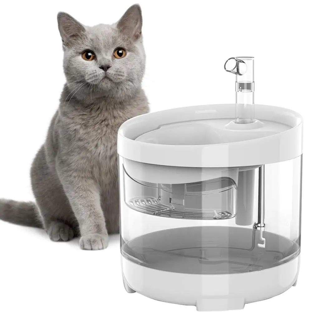 Cat Fountain Cat Water Dispenser Dog Circulates Drinking Bowl And Filters Mute Dog Water Dispensers Cat Water Fountain Feeder Cat Feeding Watering Supplies Aliexpress