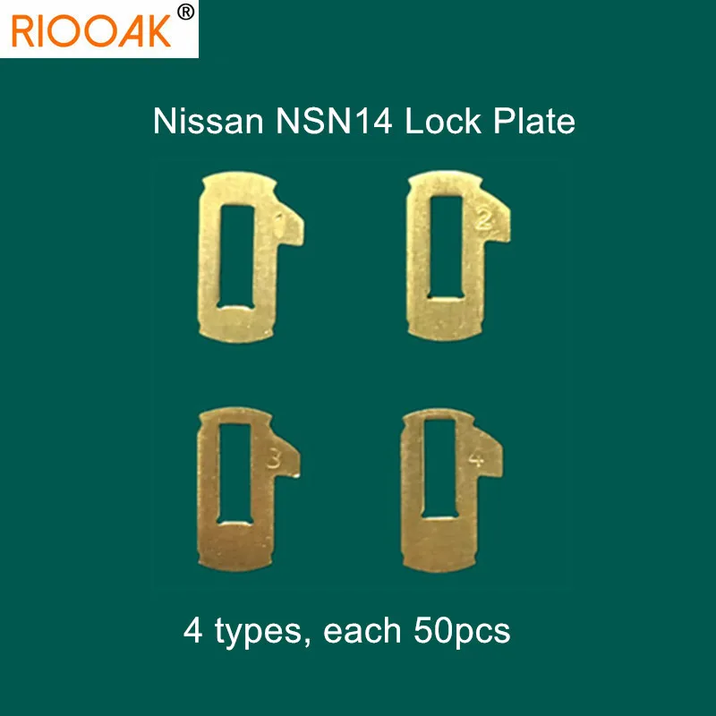 Язычковая пластина RIOOAK 200 шт./лот NSN14 для автомобильного замка Nissan наборы ремонта