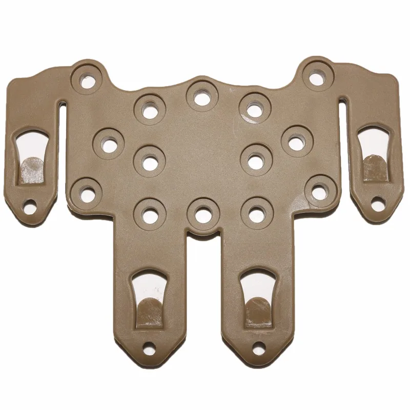 CQC Tactical Holster Speed Clip Strike Molle Platform(Tan)1