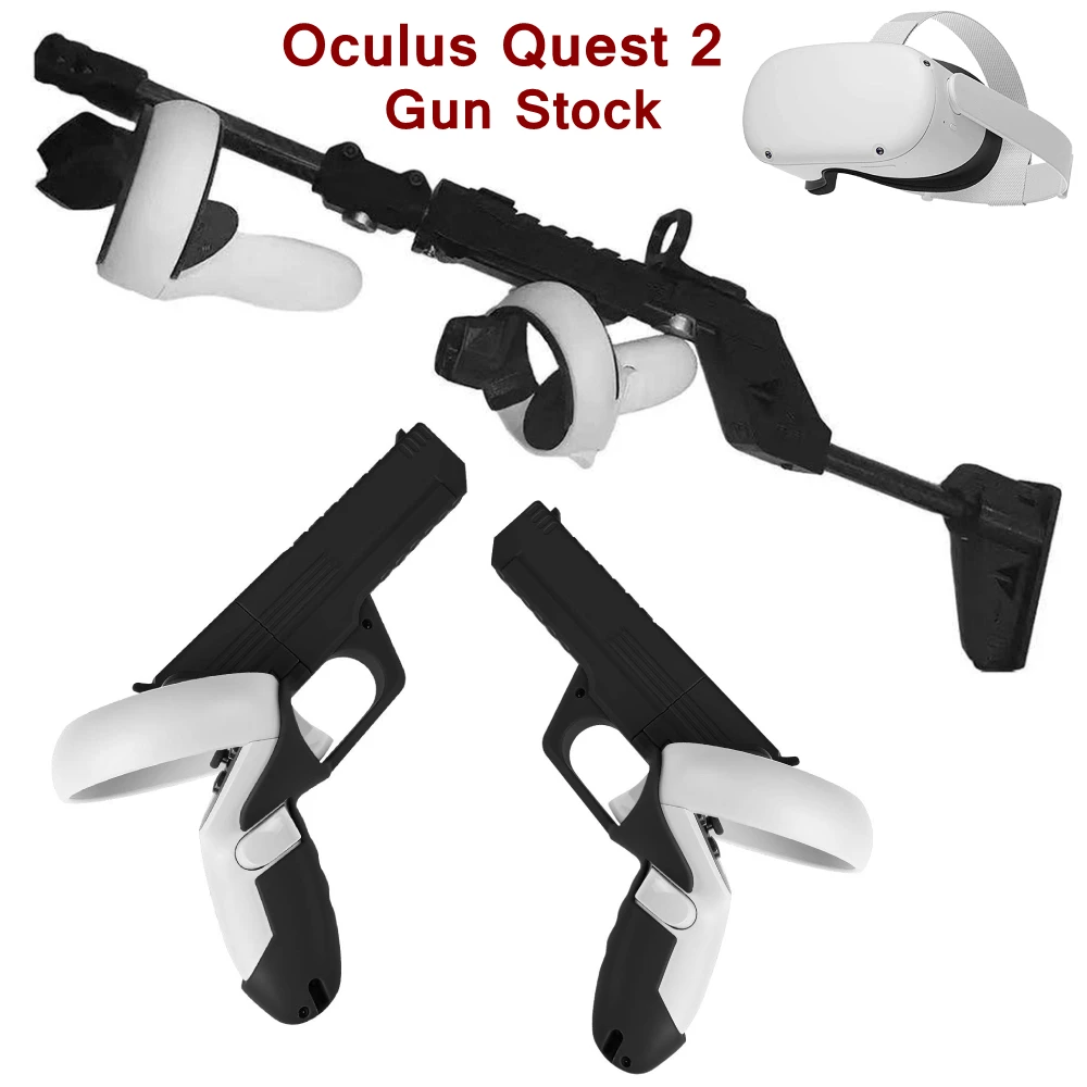 Для Oculus Quest 2 пистолет со склада Улучшенный FPS игровой опыт кнут VR Пистолет Чехол