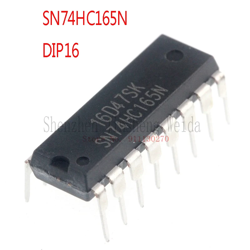 5 шт. 74HC165 74HC165N SN74HC165N DIP16 новая и оригинальная интегральная схема | Электронные