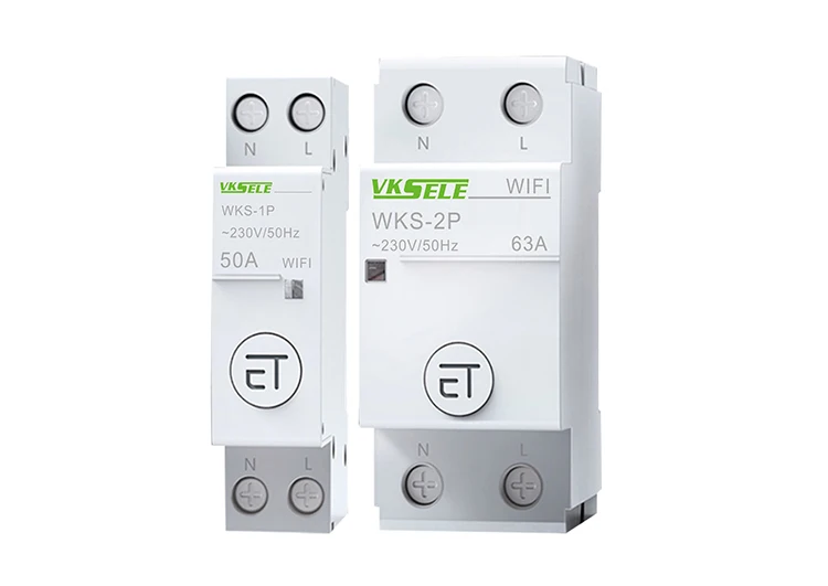 WKS-2P 32-80A 54 мм wifi Интеллектуальный выключатель mcb