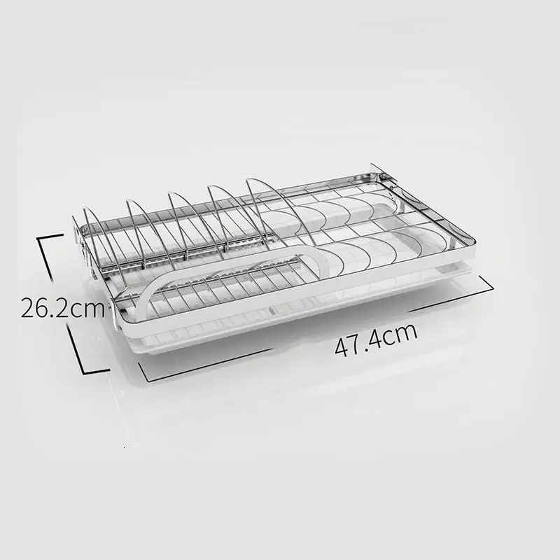 Etagere Afdruiprek Almacenamiento Органайзер из нержавеющей стали Органайзер Cozinha Cocina кухонный стеллаж для хранения - Цвет: Version I