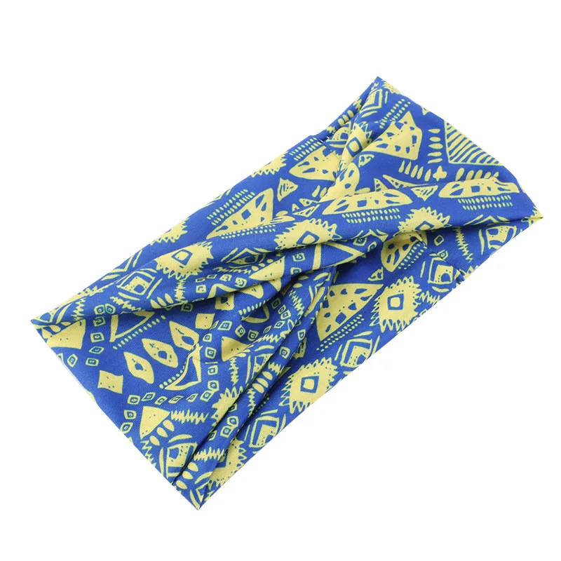 hair clips for fine hair New fashion Women African pattern flower turban Muslim Turban headscarf headwrap Ladies Chemo Cap Soft Comfortable cotton Hat hair clips