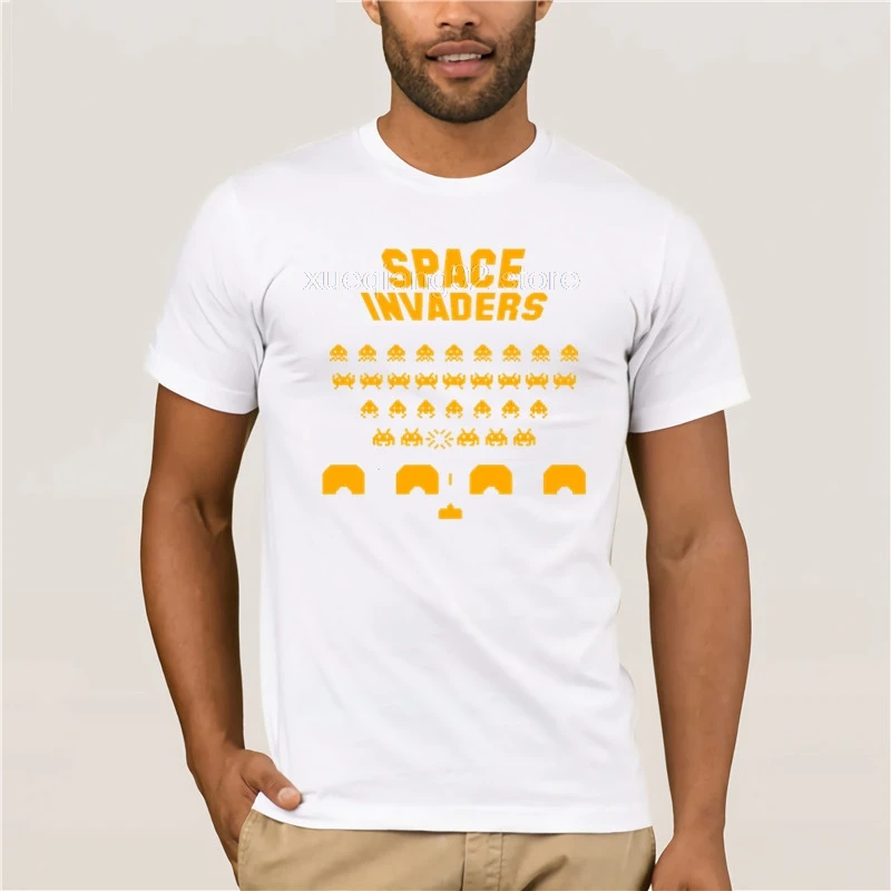 Halliday space invaders мужские хлопковые футболки с коротким рукавом готовые к играм игры
