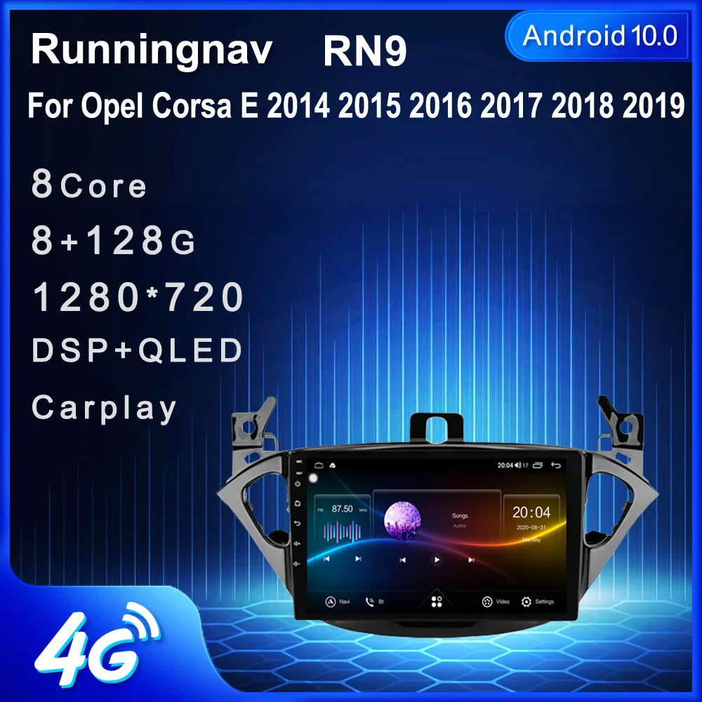 

Runningnav для Opel Corsa E 2014 2015 2016 2017 2018 2019 Android автомобильное радио, мультимедийный видеоплеер, навигация GPS
